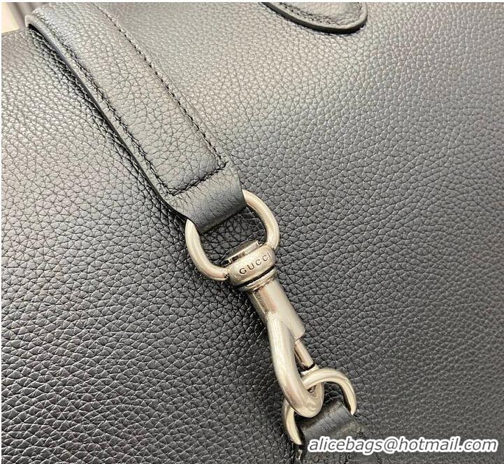 Trendy Design Gucci Large Tote Bag With Hook Closure Rouge 739078 Black 2026