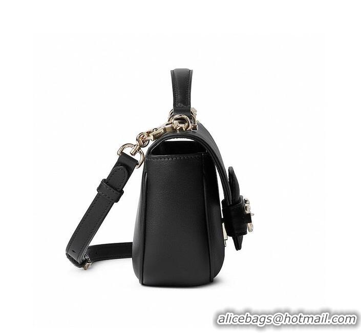 Cheap Price Gucci Horsebit 1955 Soft Small Top Handle Bag 815179 Black 2026