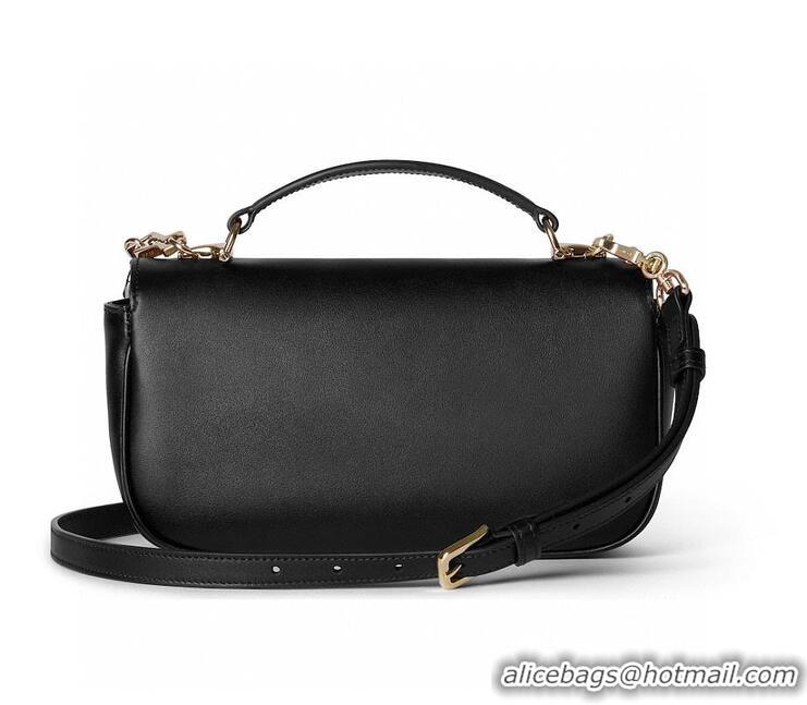 Cheap Price Gucci Horsebit 1955 Soft Small Top Handle Bag 815179 Black 2026