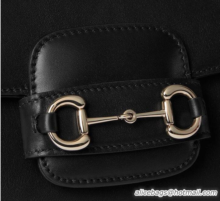Cheap Price Gucci Horsebit 1955 Soft Small Top Handle Bag 815179 Black 2026