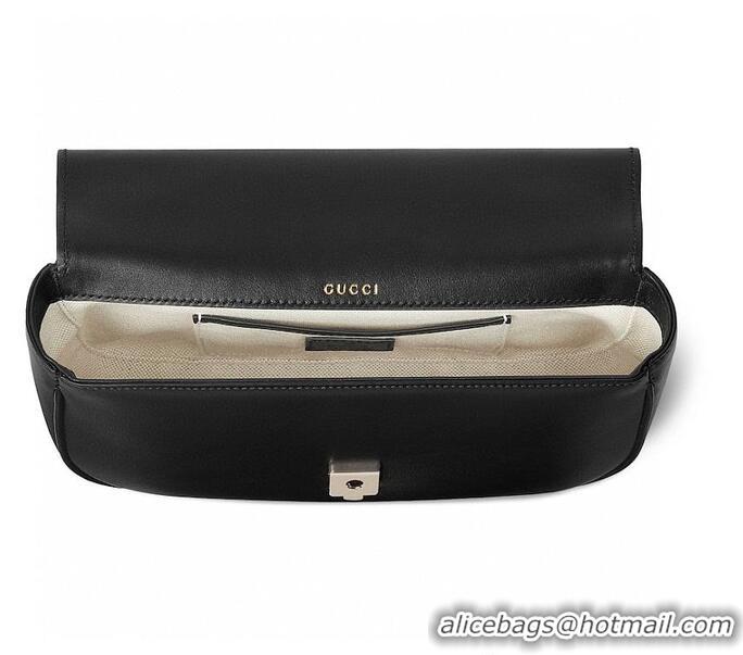 Cheap Price Gucci Horsebit 1955 Soft Small Top Handle Bag 815179 Black 2026