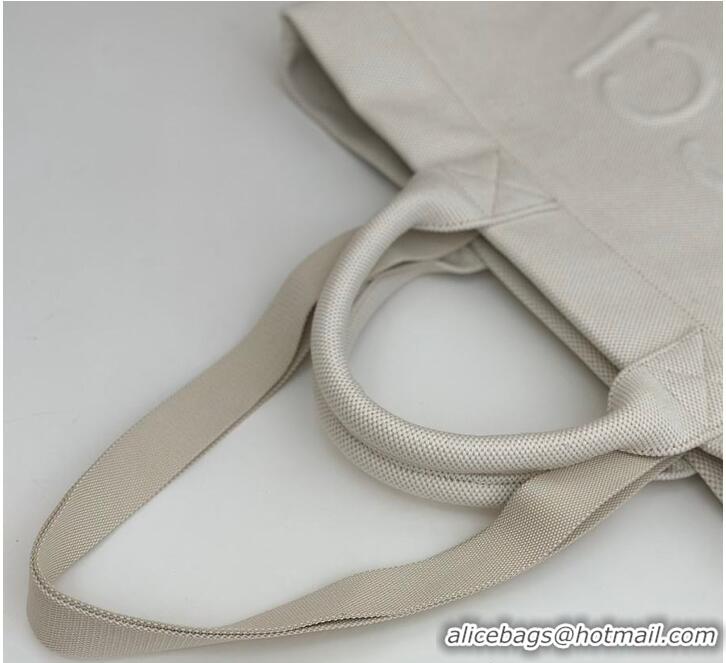 Best Price Gucci Cabas Small Bicolor Cotton Tote 782850 White 2026