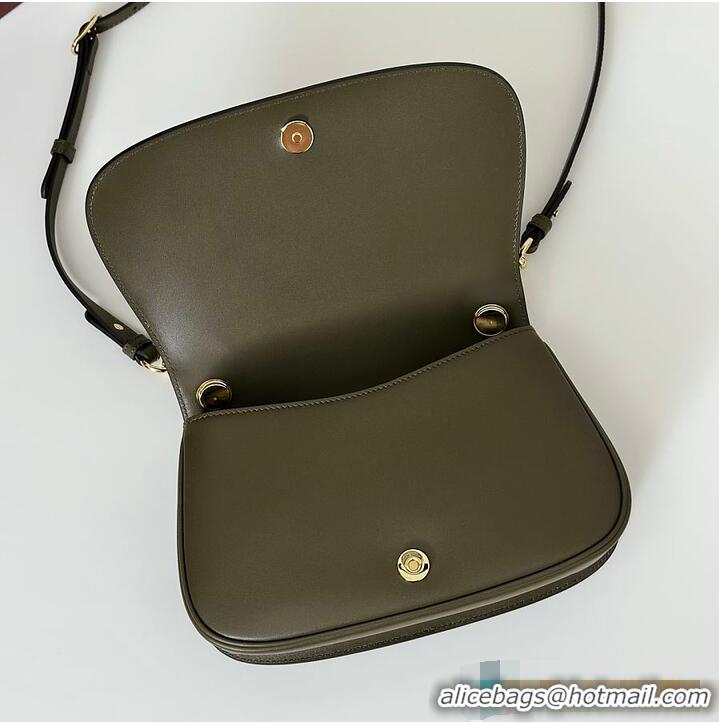 New Design Gucci Blondie Medium Top Handle Bag Leather 815714 Forest Green 2026