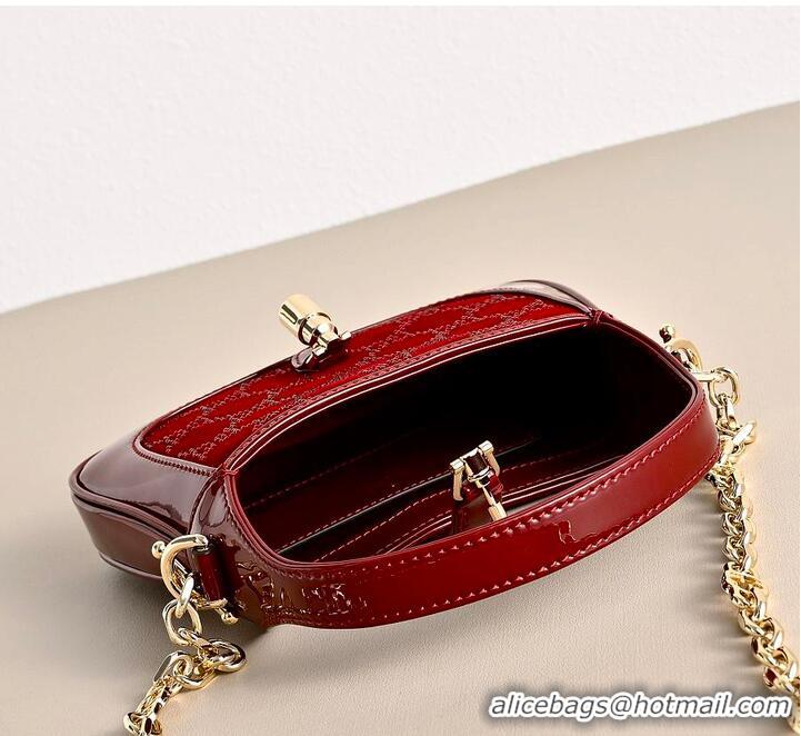 Classic Best Gucci Jackie 1961 Crystals Mini Bag In Rosso 810232 Ancora Red 2026
