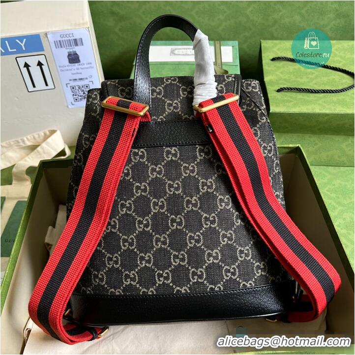 Big Discount Gucci Backpack With Interlocking G In GG Supreme 815718 Black 2026