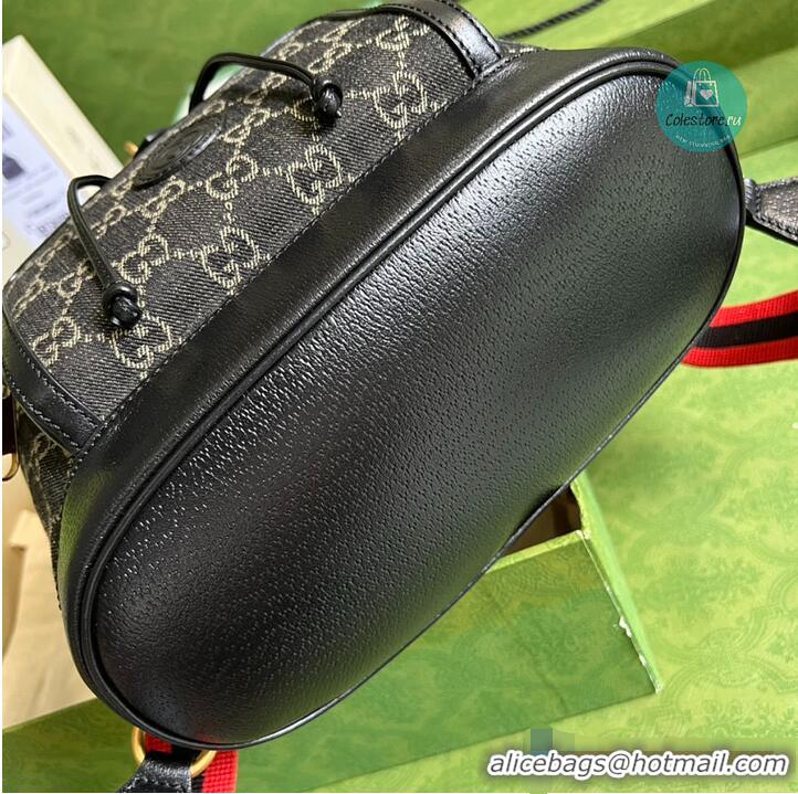Big Discount Gucci Backpack With Interlocking G In GG Supreme 815718 Black 2026