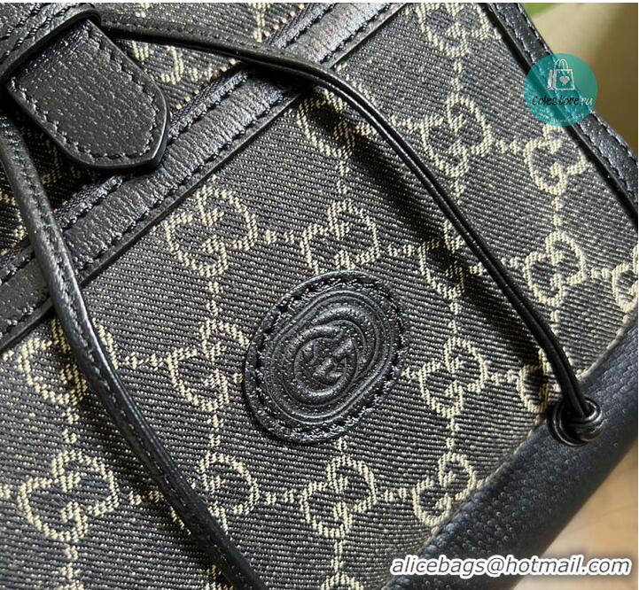 Big Discount Gucci Backpack With Interlocking G In GG Supreme 815718 Black 2026