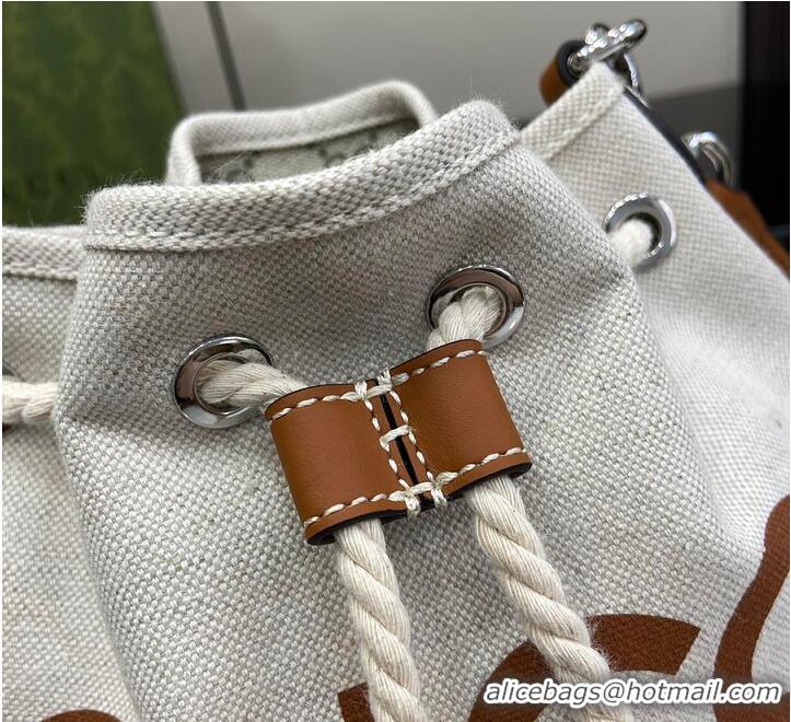 Pretty Style Gucci Small Shoulder Bag With Gucci Print 815719
