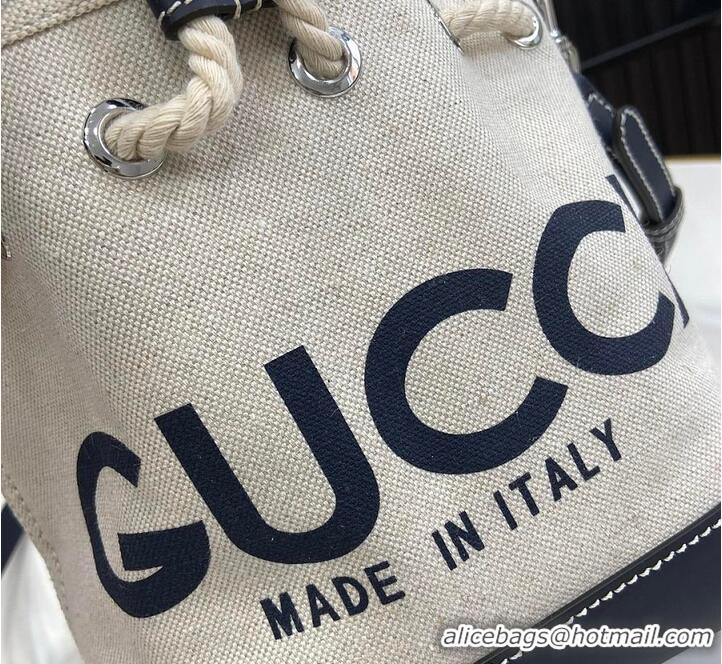 Shop Cheap Gucci Small Shoulder Bag With Gucci Print 815719 Blue