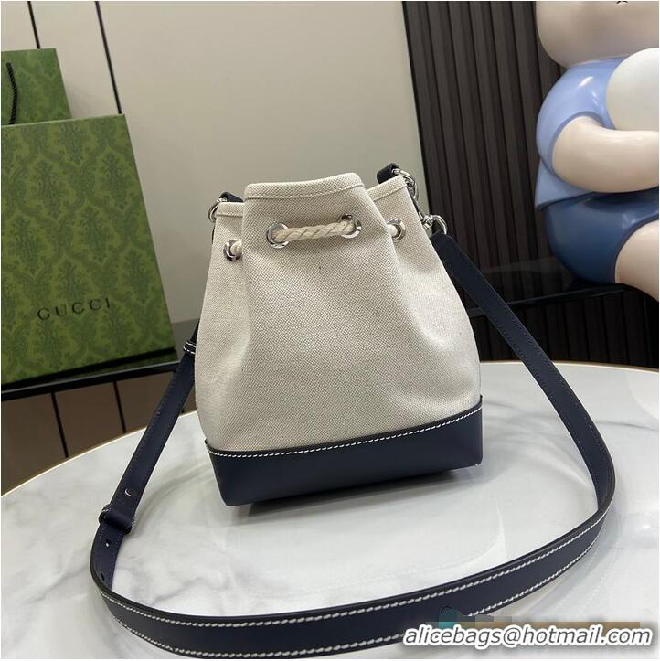 Shop Cheap Gucci Small Shoulder Bag With Gucci Print 815719 Blue