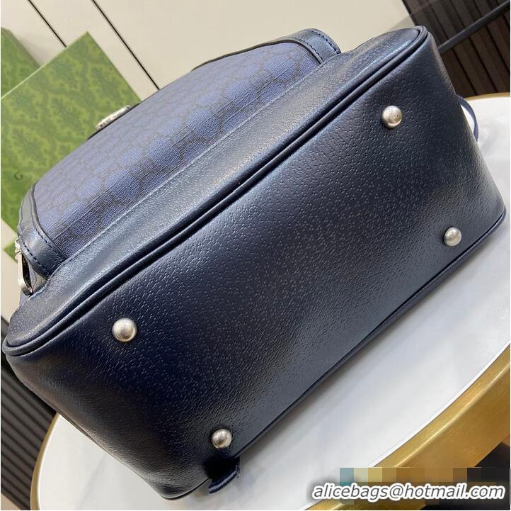 Original Cheap Gucci GG Ophidia Medium Backpack 815724 Dark Blue 2026