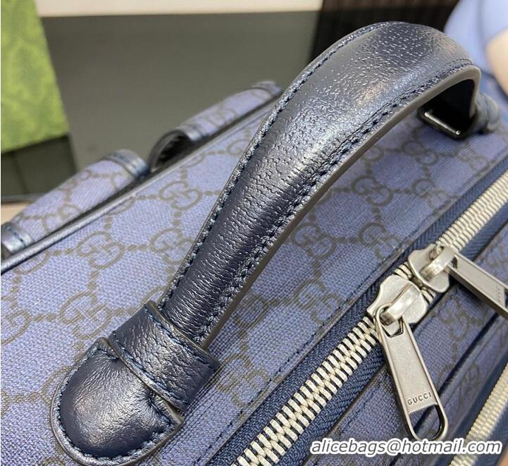 Original Cheap Gucci GG Ophidia Medium Backpack 815724 Dark Blue 2026