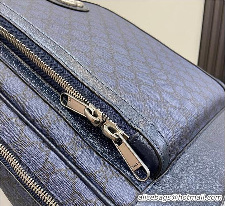 Original Cheap Gucci GG Ophidia Medium Backpack 815724 Dark Blue 2026