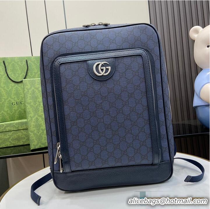 Original Cheap Gucci GG Ophidia Medium Backpack 815724 Dark Blue 2026