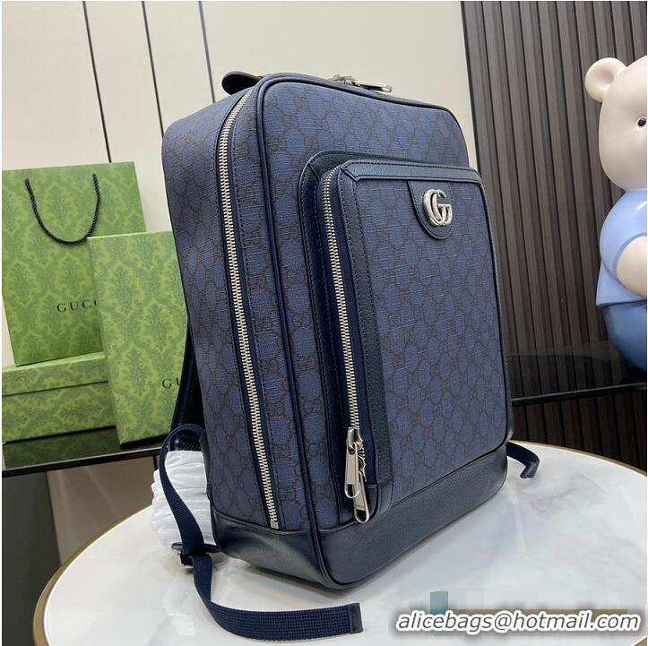 Original Cheap Gucci GG Ophidia Medium Backpack 815724 Dark Blue 2026