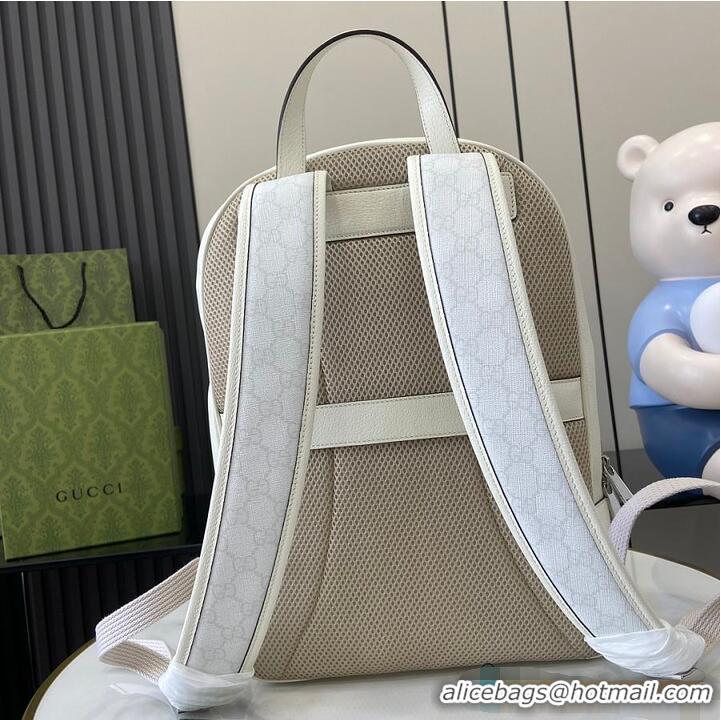 Best Product Gucci Ophidia Medium Backpack GG Supreme 815814 White 2026