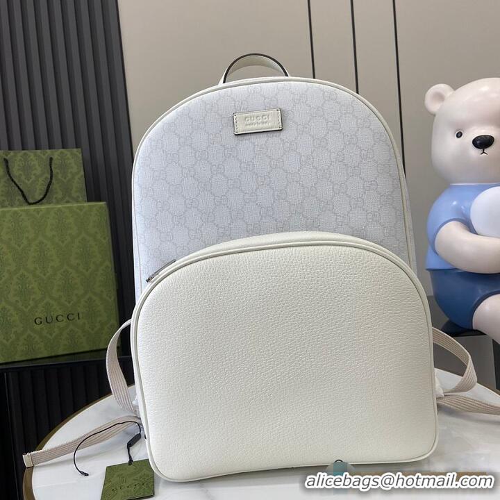 Best Product Gucci Ophidia Medium Backpack GG Supreme 815814 White 2026