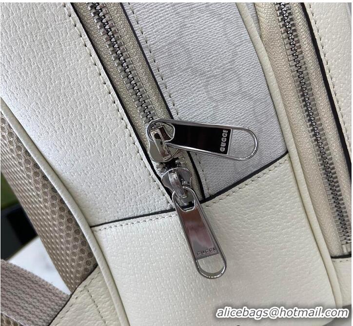 Best Product Gucci Ophidia Medium Backpack GG Supreme 815814 White 2026