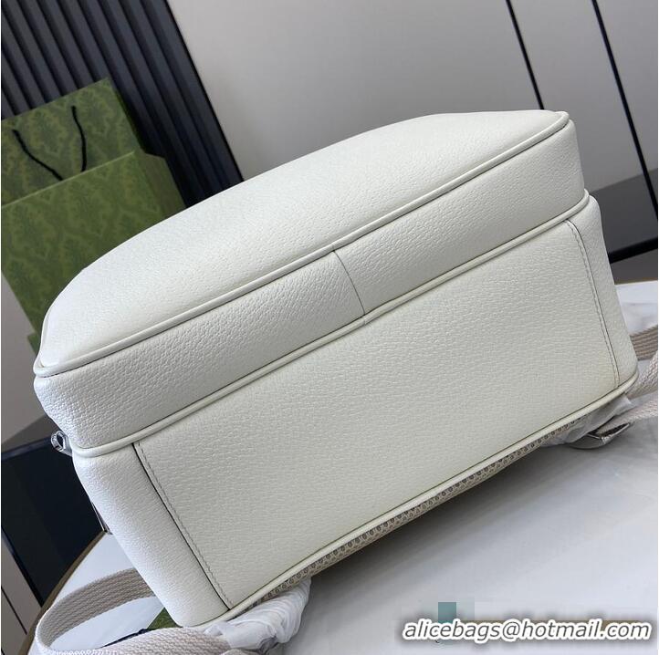 Best Product Gucci Ophidia Medium Backpack GG Supreme 815814 White 2026