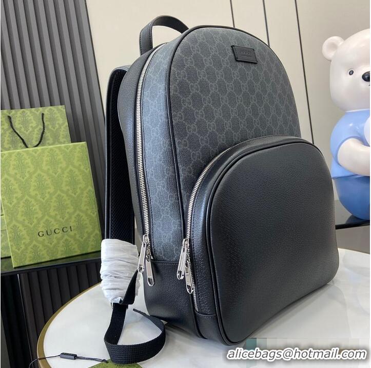 New Cheap Gucci Ophidia Medium Backpack GG Supreme 815814 Black 2026