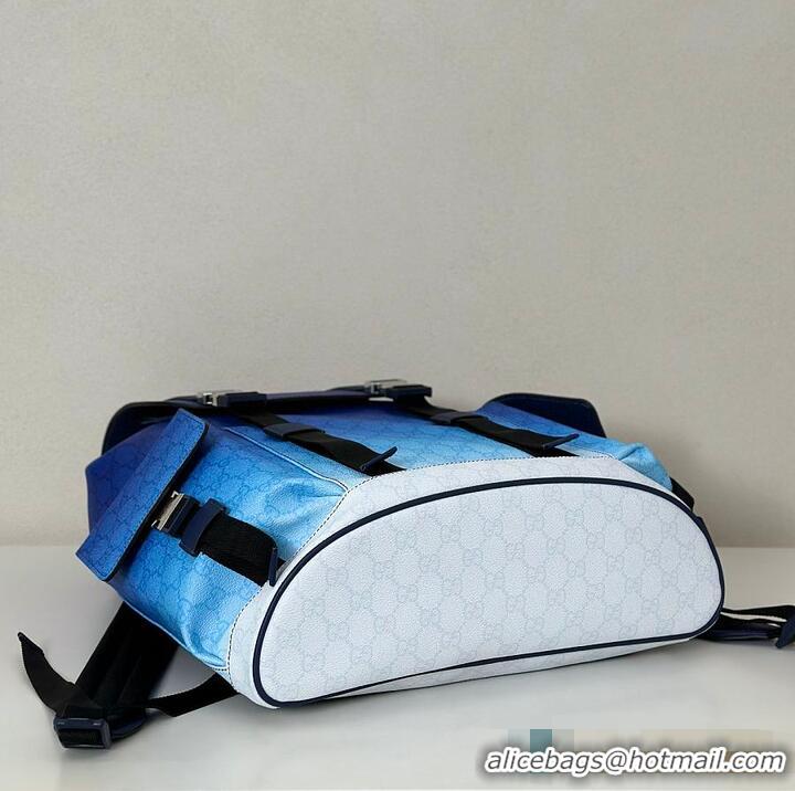 Buy Fashionable Gucci Chroma GG Large Backpack 782850 Ombre Blue 2026