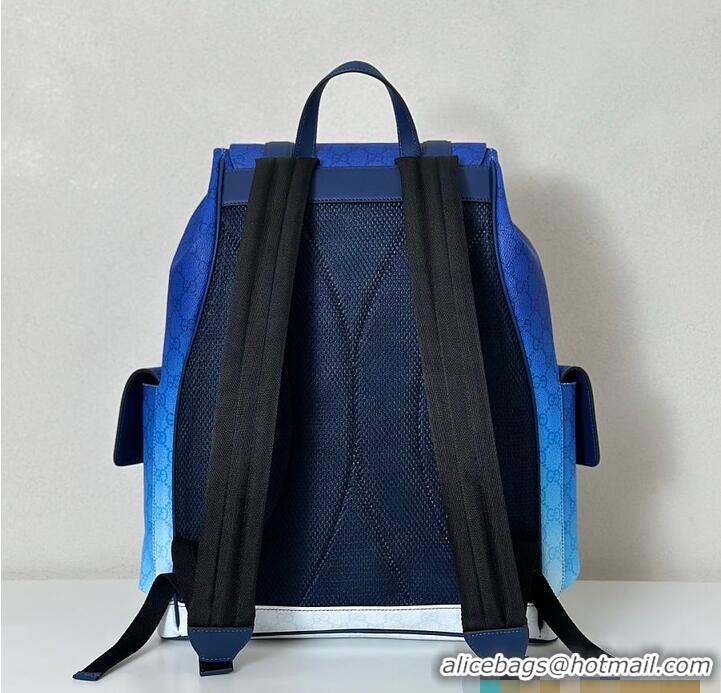 Buy Fashionable Gucci Chroma GG Large Backpack 782850 Ombre Blue 2026