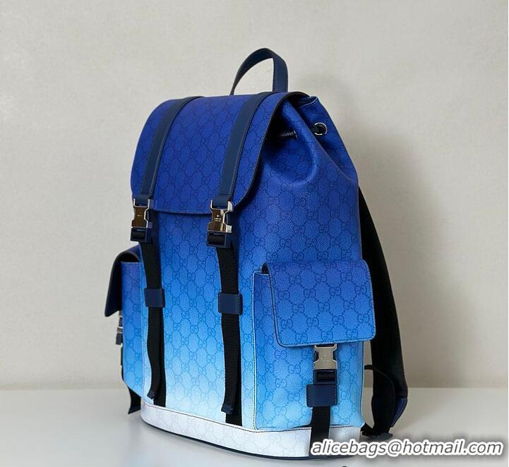 Buy Fashionable Gucci Chroma GG Large Backpack 782850 Ombre Blue 2026