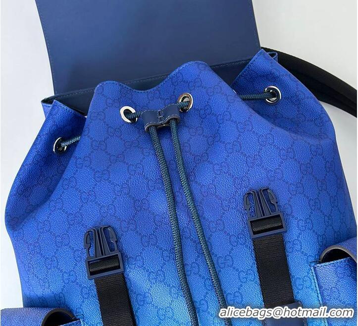 Buy Fashionable Gucci Chroma GG Large Backpack 782850 Ombre Blue 2026