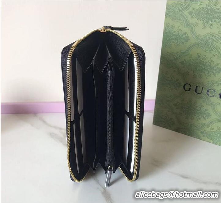 Good Quality Gucci GG Marmont Wallet 782851 Black 2026