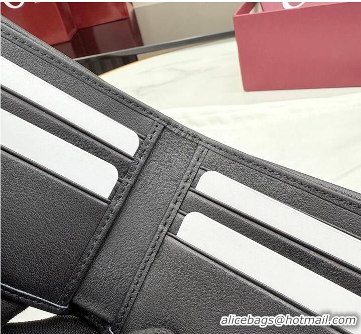 Best Price Gucci GG Bi-fold Wallet In GG Fabric 782857 Black/Silver 2026