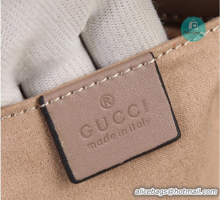 Luxury Discount Gucci GG Marmont Small Shoulder Bag In Leather 828712 Pink 2026
