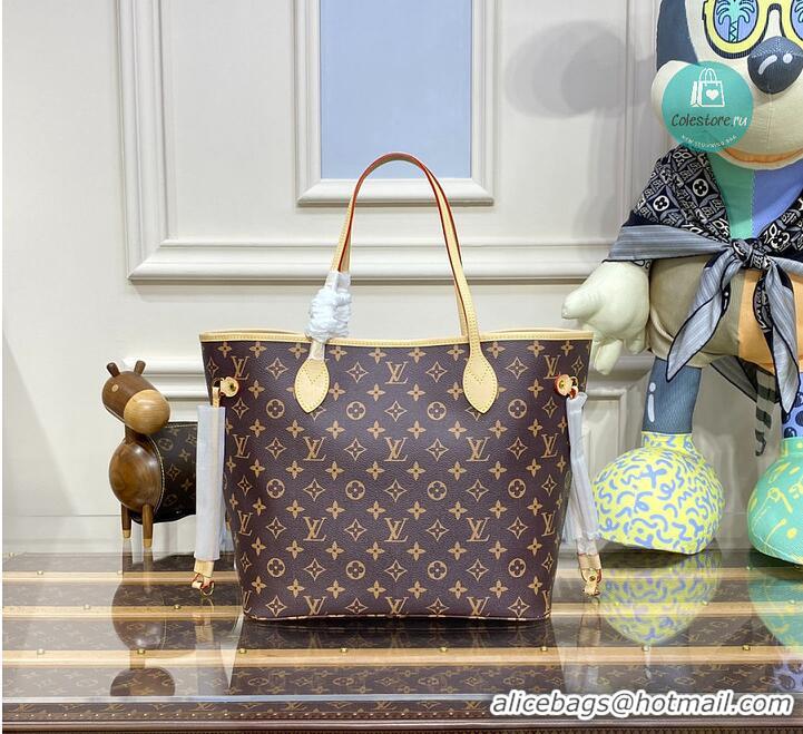 Buy Inexpensive Louis Vuitton Monogram Canvas Neverfull MM Cat M41256