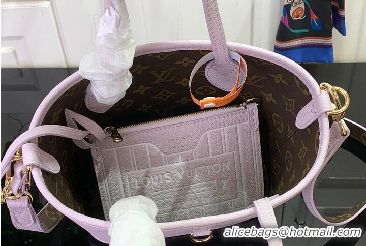 Promotional Louis Vuitton Neverfull Bandouliere Inside Out BB Monogram M14995 Misty Lilac