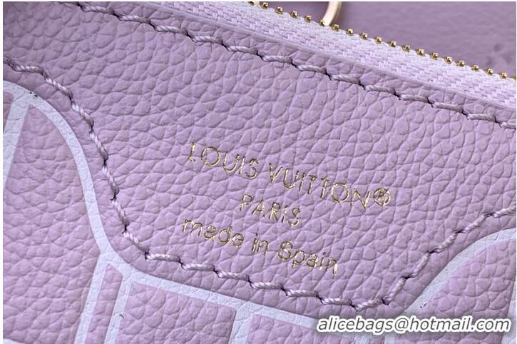 Promotional Louis Vuitton Neverfull Bandouliere Inside Out BB Monogram M14995 Misty Lilac
