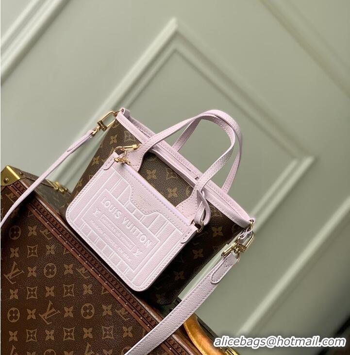 Big Discount Louis Vuitton Neverfull Bandouliere Inside Out BB M26365 Misty Lilac
