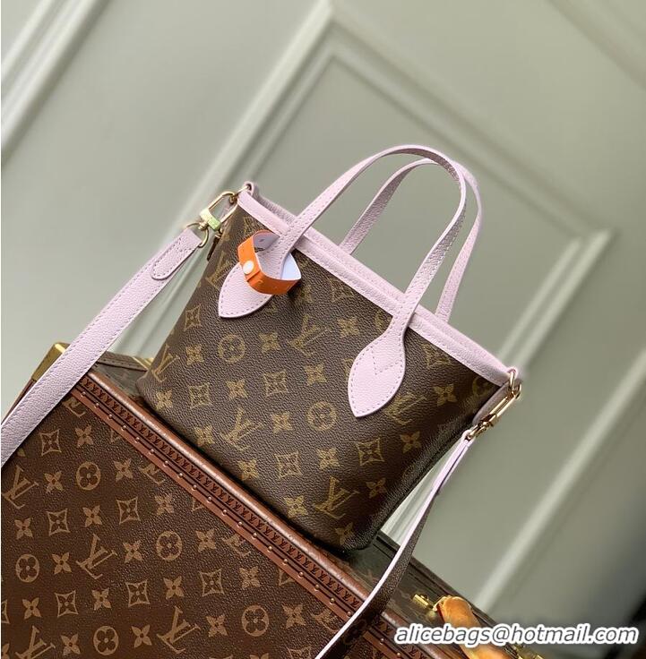 Big Discount Louis Vuitton Neverfull Bandouliere Inside Out BB M26365 Misty Lilac