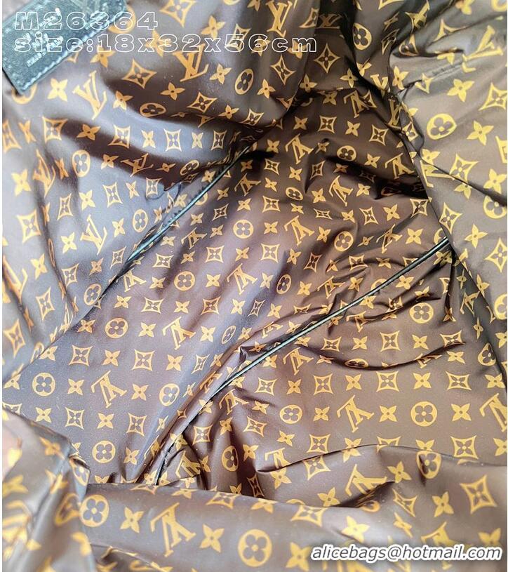 Grade Design Louis Vuitton LV Ski Neverfull Inside Out MM Other Monogram Canvas Black Jeans M26364