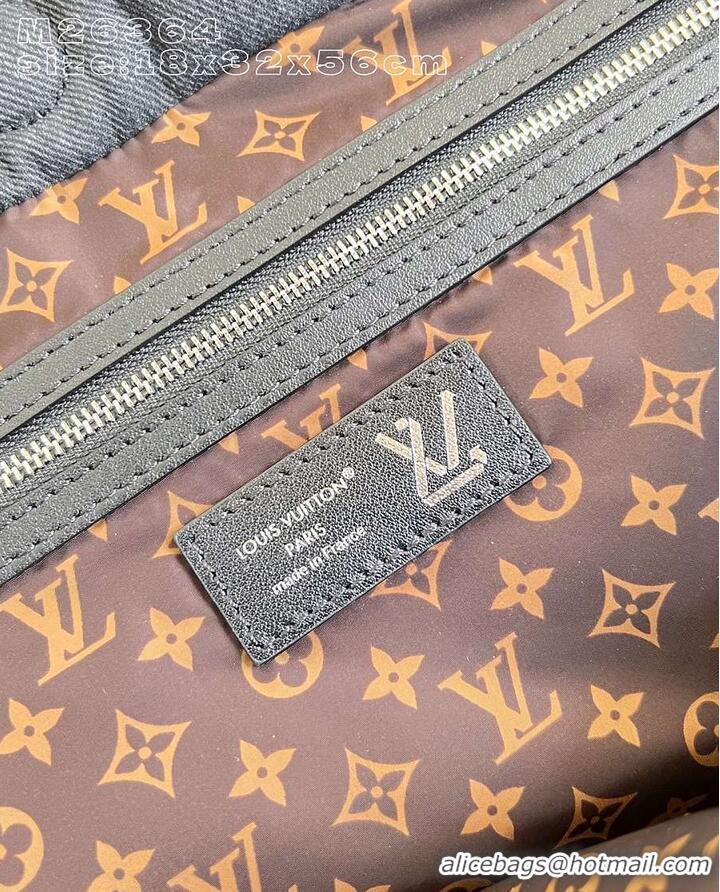 Grade Design Louis Vuitton LV Ski Neverfull Inside Out MM Other Monogram Canvas Black Jeans M26364