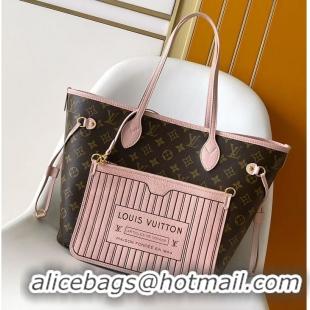 Top Grade Louis Vuitton Monogram Canvas Neverfull Inside Out MM M28407 Pink 2026