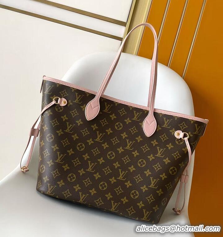 Top Grade Louis Vuitton Monogram Canvas Neverfull Inside Out MM M28407 Pink 2026