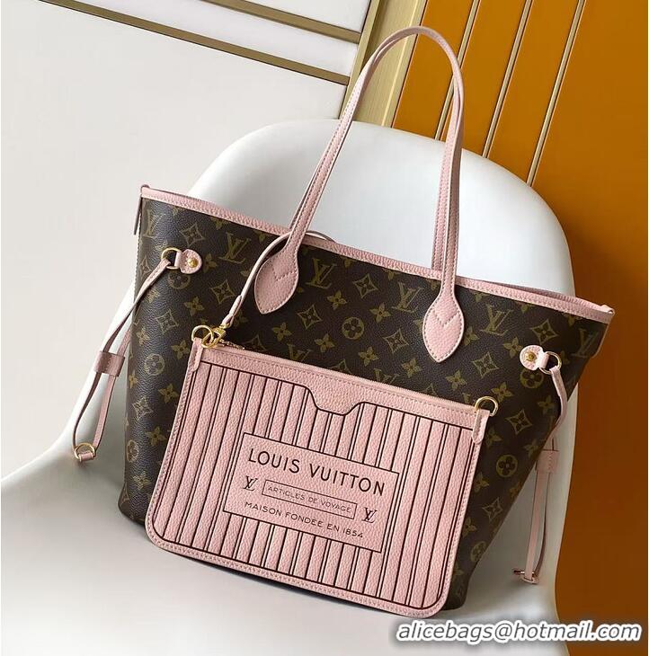 Top Grade Louis Vuitton Monogram Canvas Neverfull Inside Out MM M28407 Pink 2026