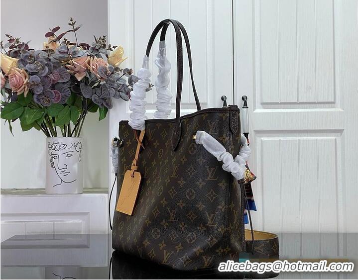 Fashion Discount Louis Vuitton Monogram Coated Canvas Neverfull Inside Out MM M28377 2026