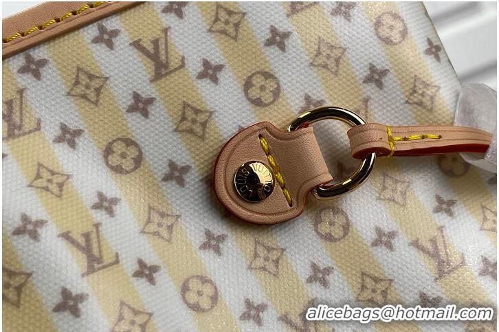 Luxury Cheap Louis Vuitton Neverfull MM LV Stamp Banana M28378 2026