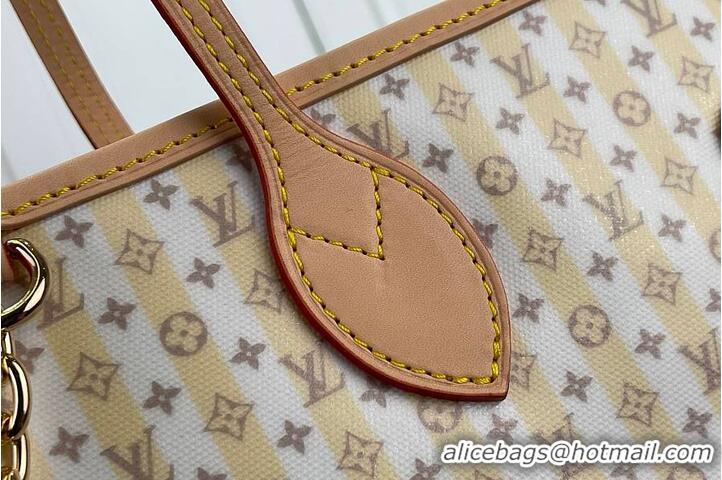 Luxury Cheap Louis Vuitton Neverfull MM LV Stamp Banana M28378 2026