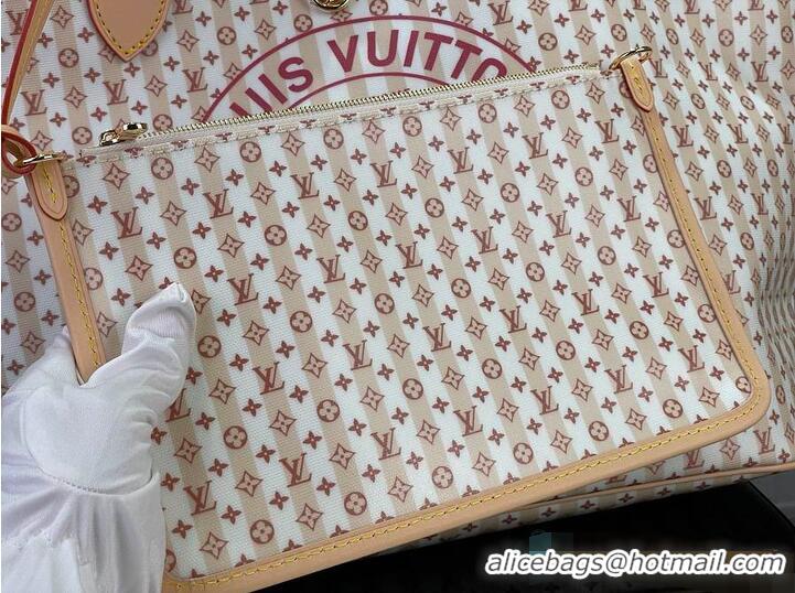 Good Quality Louis Vuitton Neverfull MM LV Stamp M28378 Nude Rose 2026