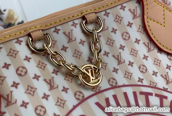 Good Quality Louis Vuitton Neverfull MM LV Stamp M28378 Nude Rose 2026