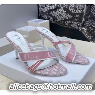 Big Discount Dior by Galliano High Heeled Slingback Sandals Pink 70MM 6062805
