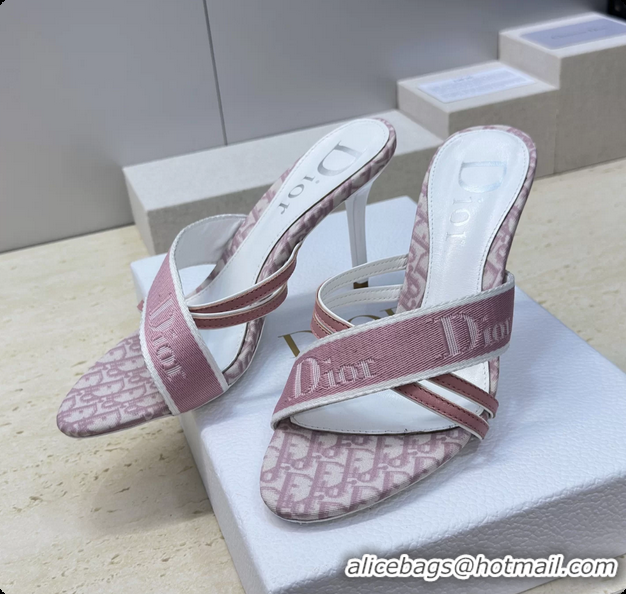 Big Discount Dior by Galliano High Heeled Slingback Sandals Pink 70MM 6062805
