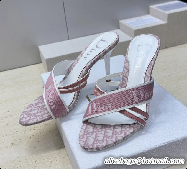 Big Discount Dior by Galliano High Heeled Slingback Sandals Pink 70MM 6062805