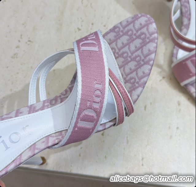 Big Discount Dior by Galliano High Heeled Slingback Sandals Pink 70MM 6062805